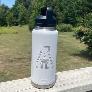 Yeti 36 oz White Appalachian State Tumbler